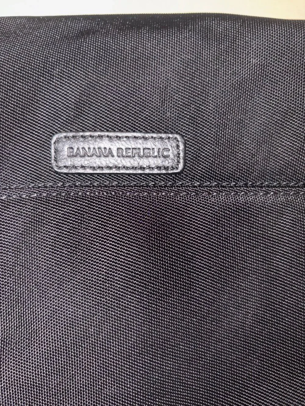 Banana Republic Messenger Bag Black Adjustable Strap NWT